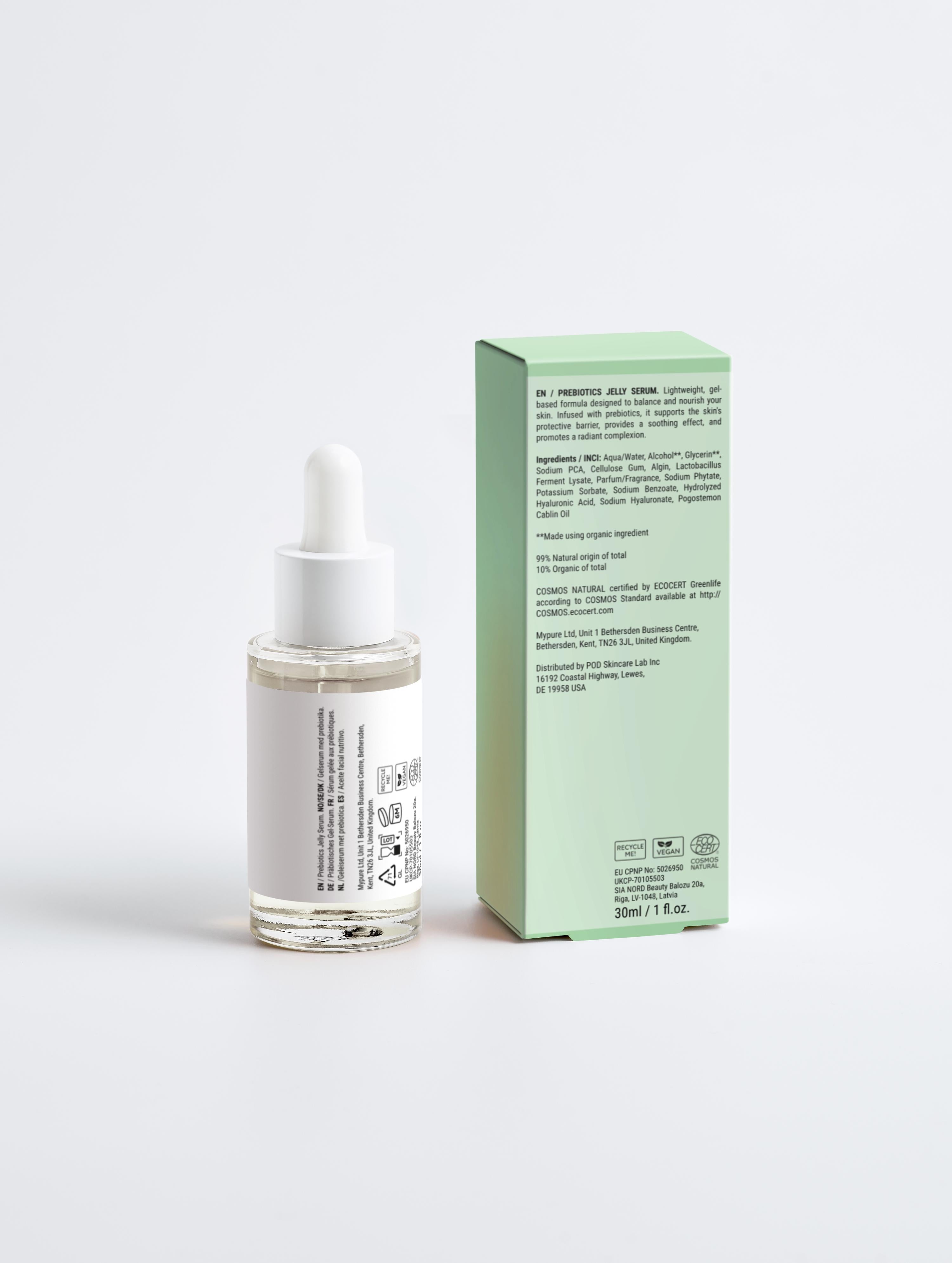 bioactive prebiotics jelly serum