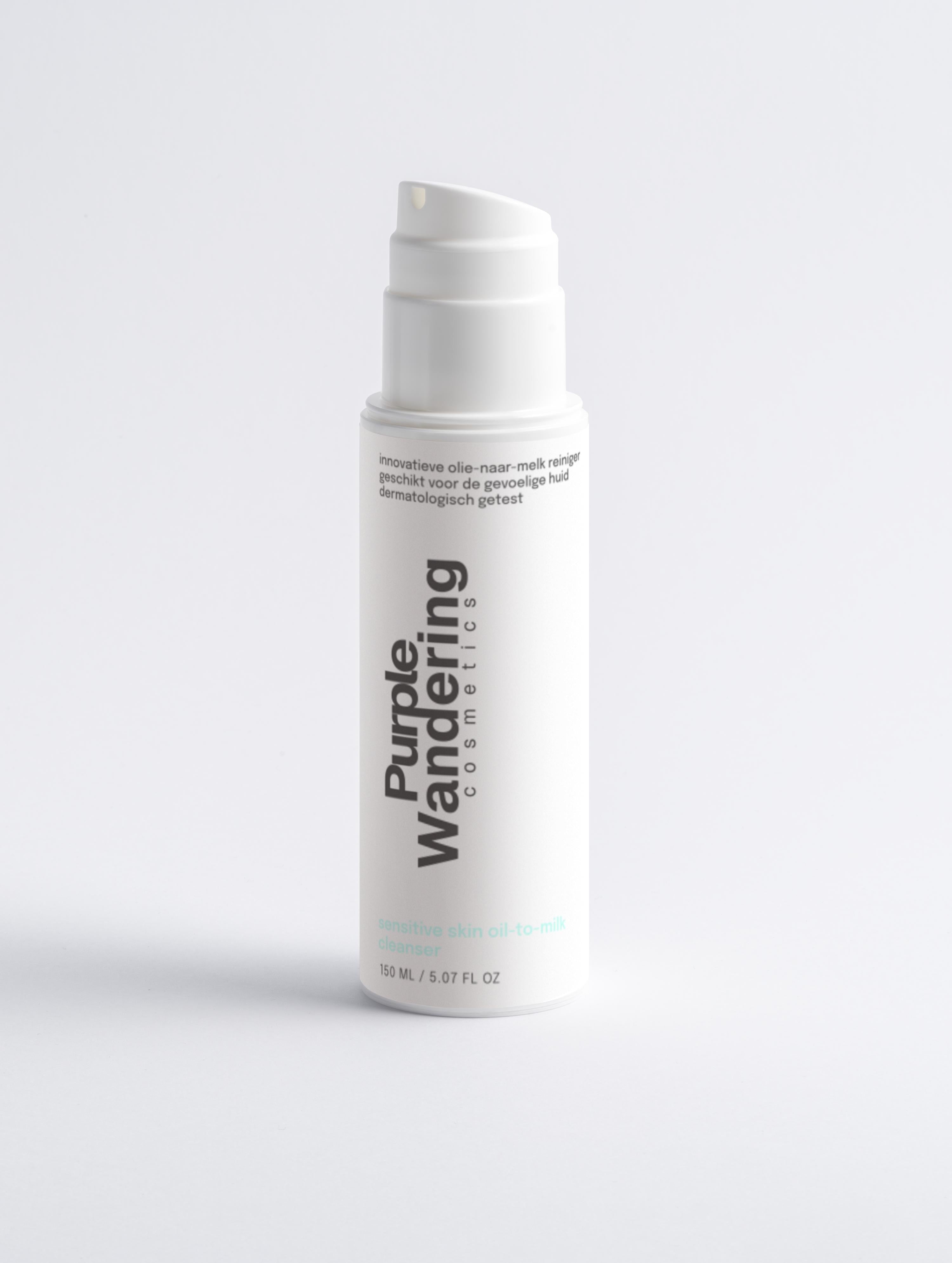 Sensitive skin oil-to-milk cleanser